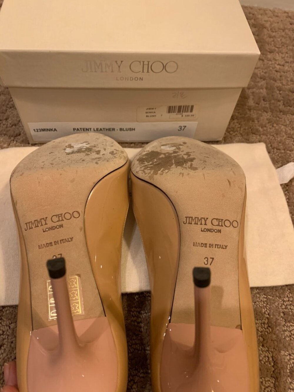 jimmy choo Bow pumps Blush - Picture 5 of 5